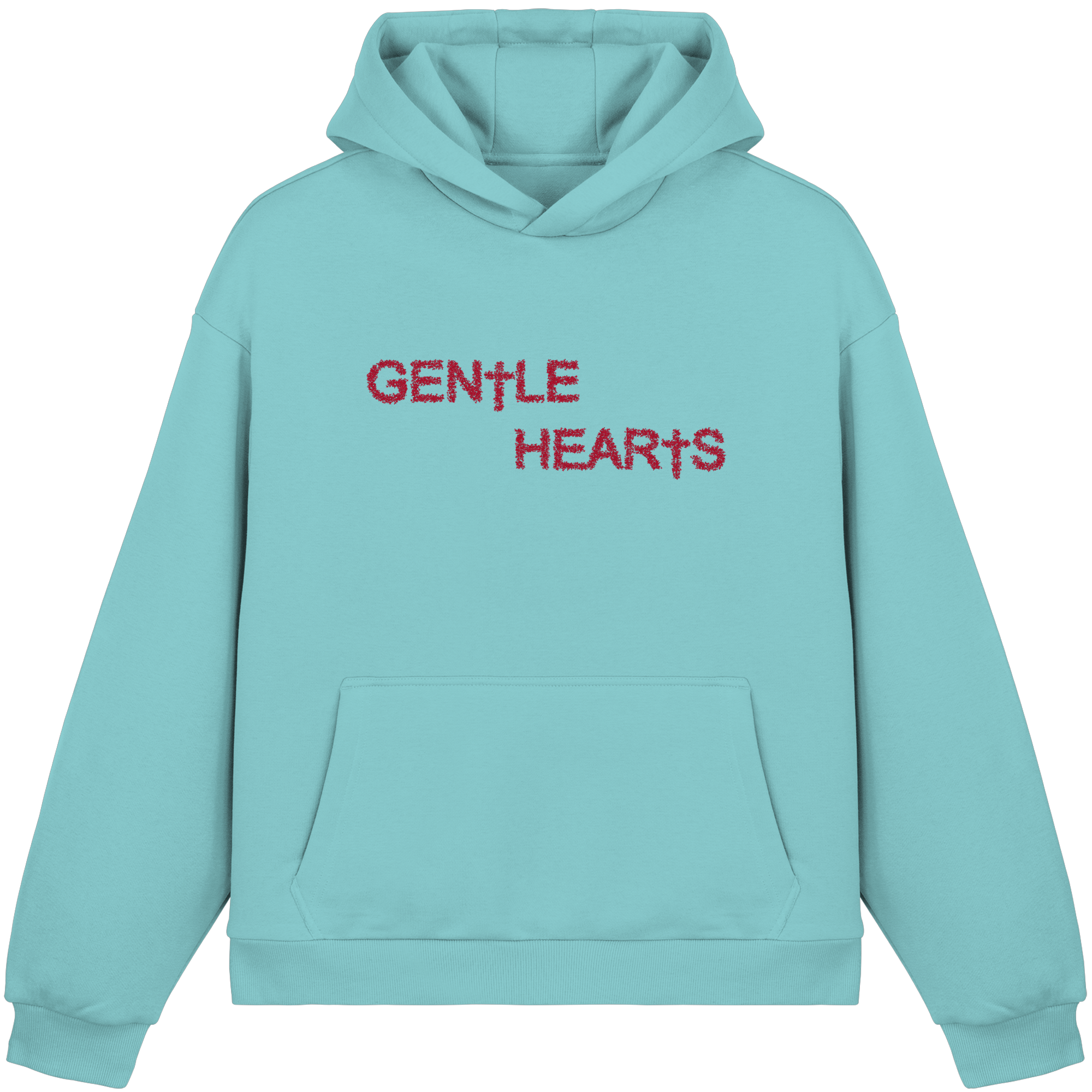 Gentle Hearts Fluffy Boxcut Hoodie