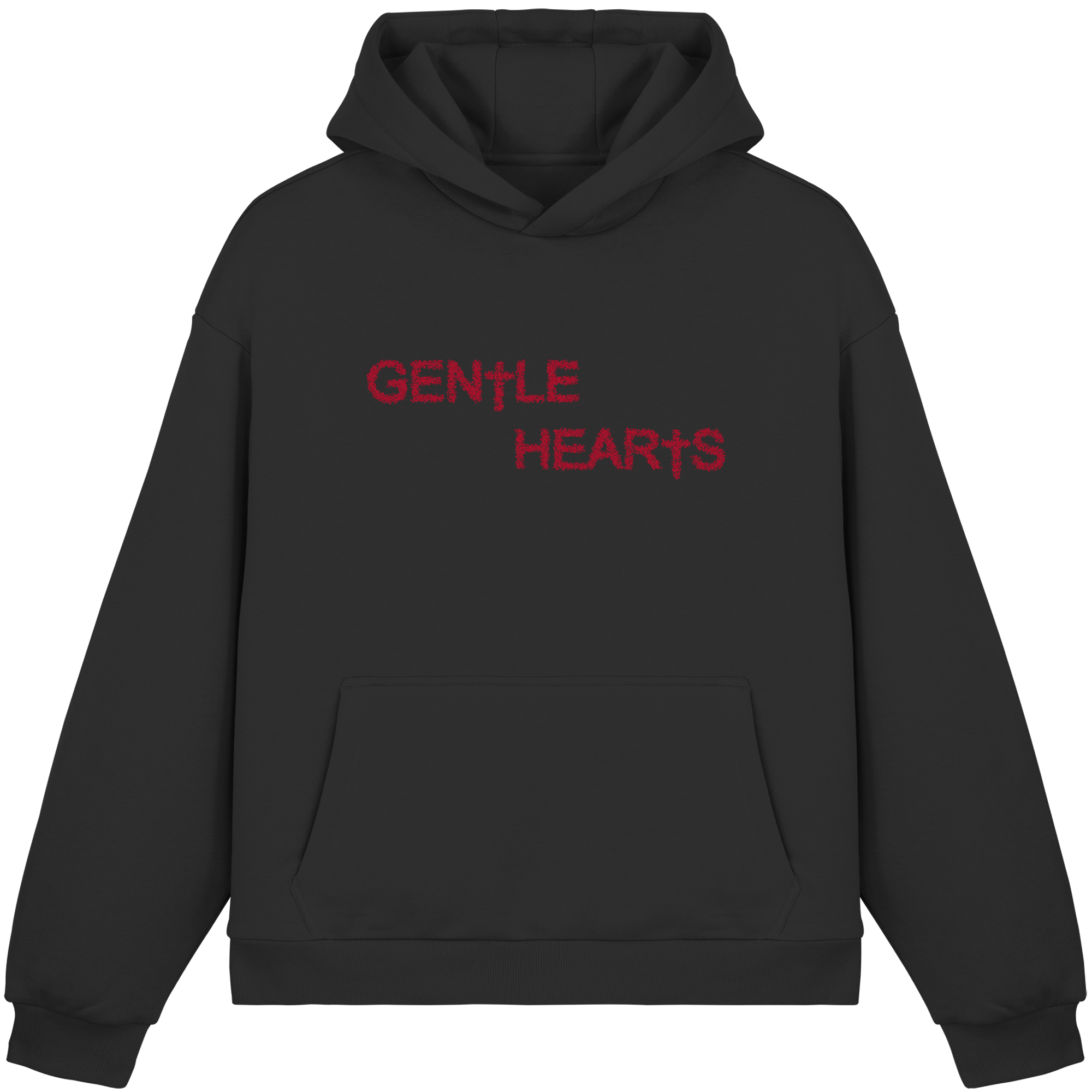 Gentle Hearts Fluffy Boxcut Hoodie