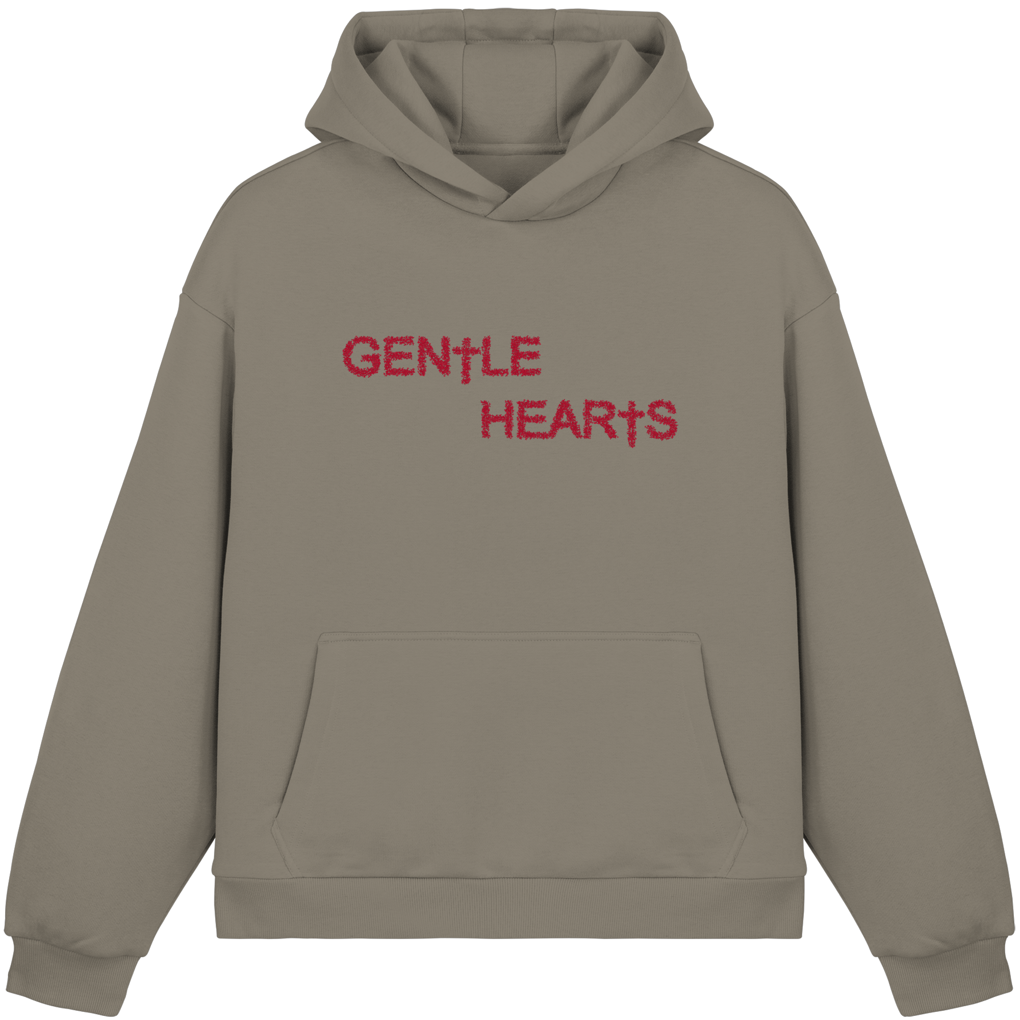 Gentle Hearts Fluffy Boxcut Hoodie
