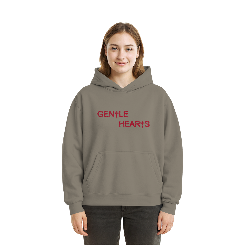 Gentle Hearts Fluffy Boxcut Hoodie
