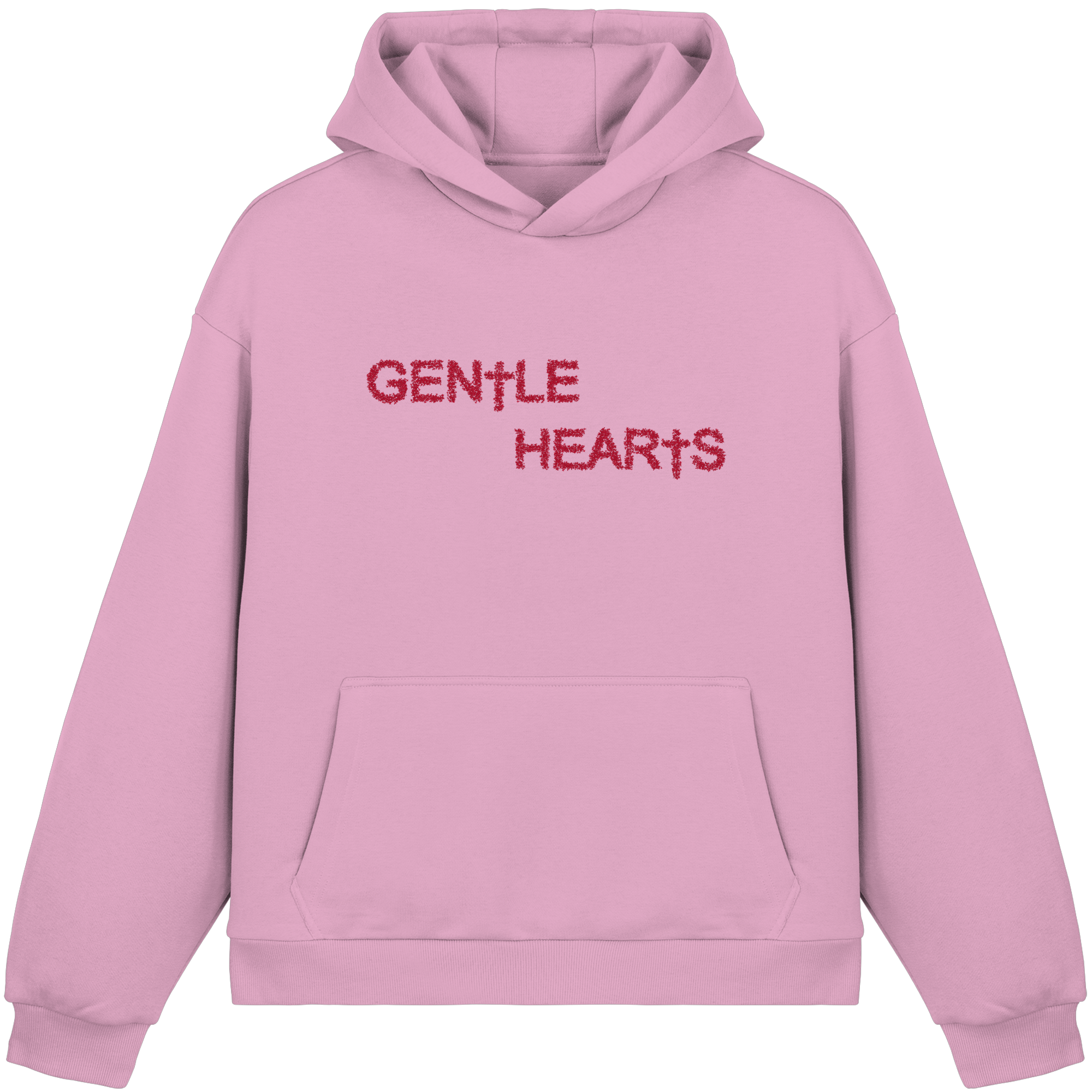 Gentle Hearts Fluffy Boxcut Hoodie