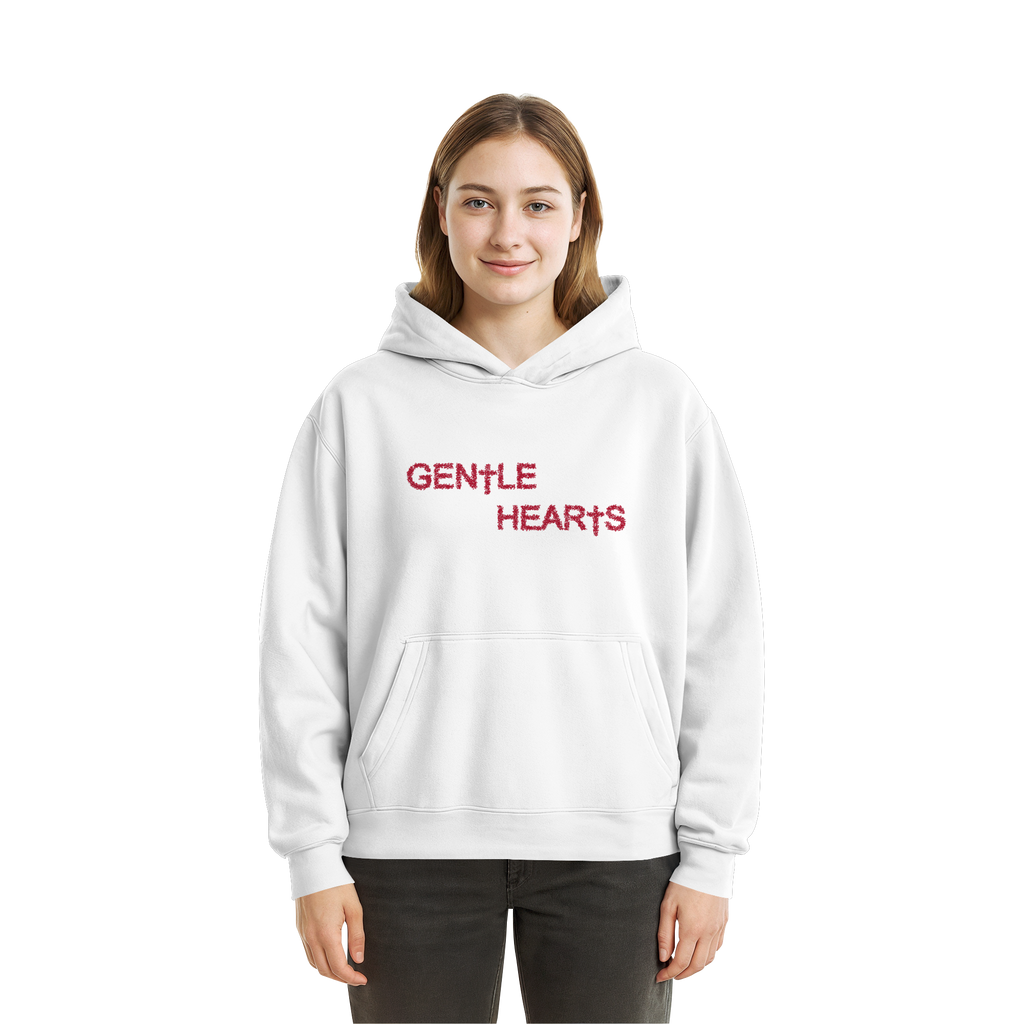 Gentle Hearts Fluffy Boxcut Hoodie